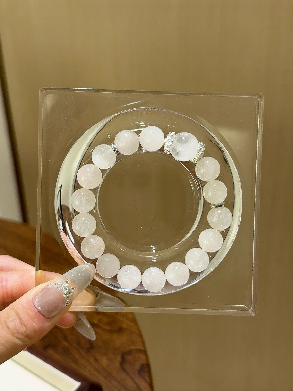 White Phantom Crystal Bracelet