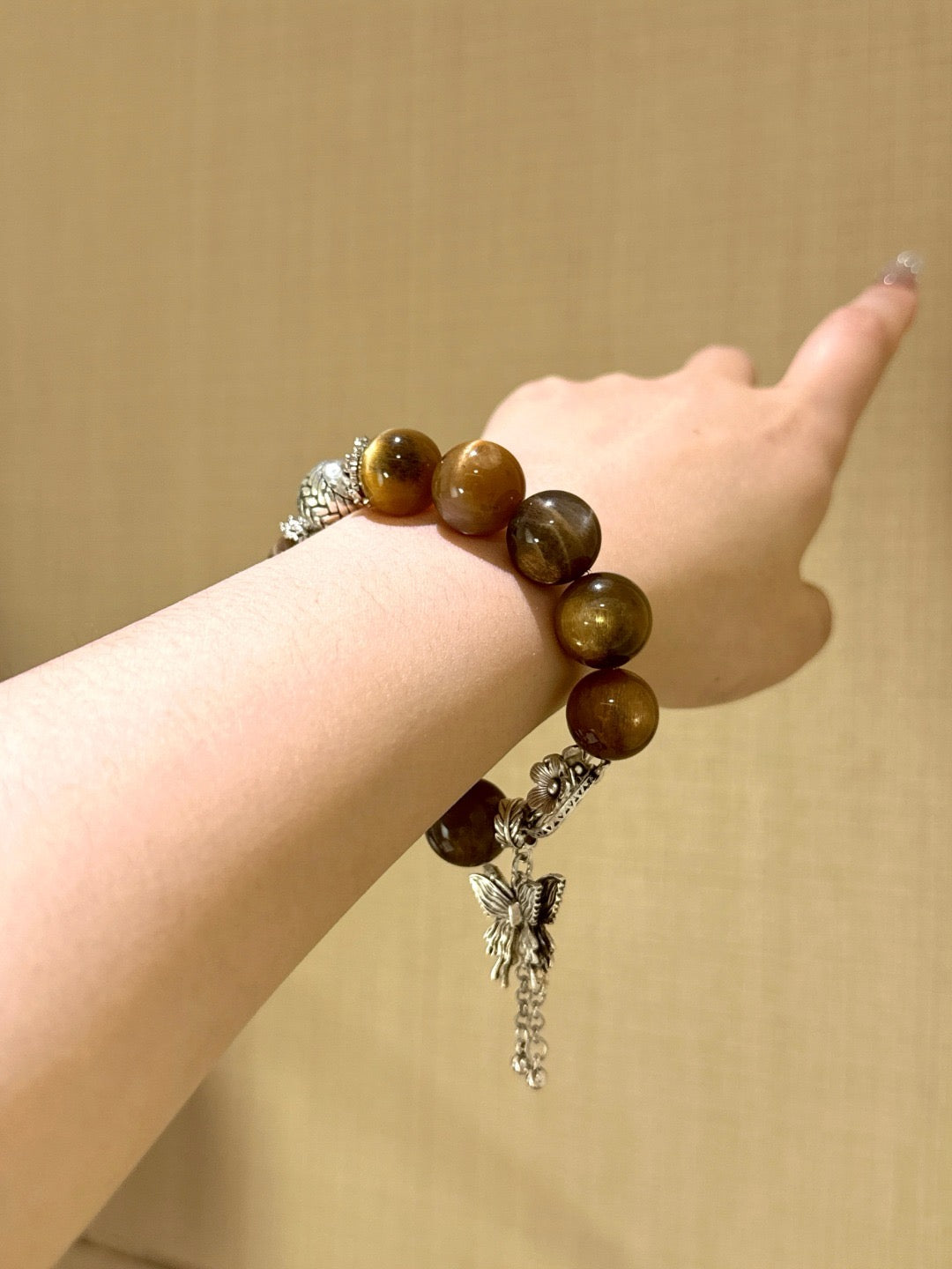 Milk Tea Bone Bracelet