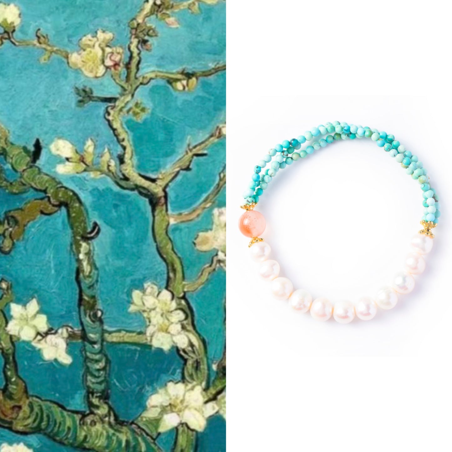 Impressionist-Inspired Crystal Bracelets: Art Meets Healing Energy
