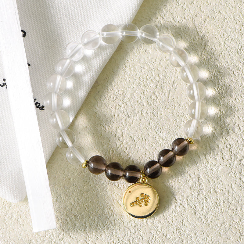 Zodiac Healing Stone Bracelet Set with crystal Stones