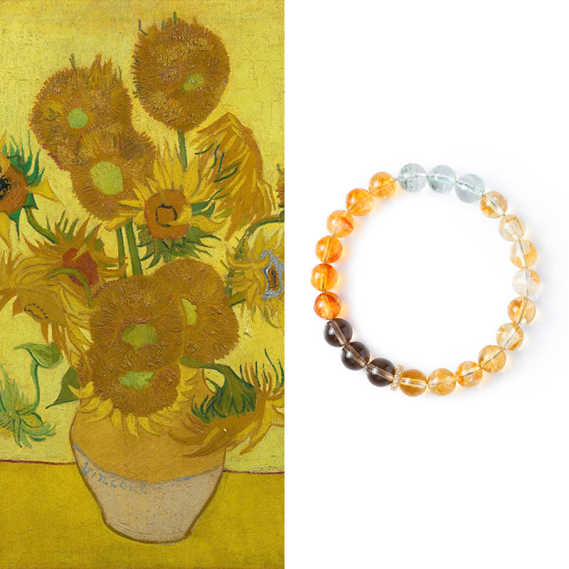 Impressionist-Inspired Crystal Bracelets: Art Meets Healing Energy