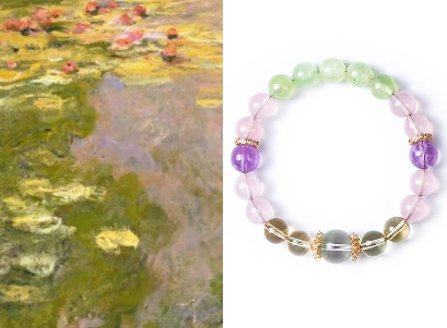 Impressionist-Inspired Crystal Bracelets: Art Meets Healing Energy