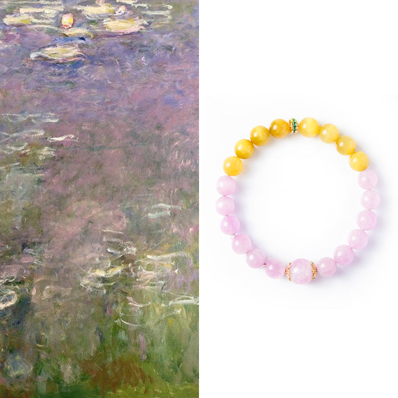 Impressionist-Inspired Crystal Bracelets: Art Meets Healing Energy
