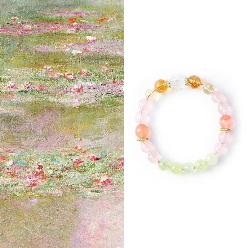 Impressionist-Inspired Crystal Bracelets: Art Meets Healing Energy